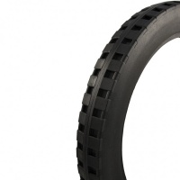 16 X 1.75 Black Solid Wheelchair Tyre Tire